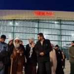 بازگشت آیت‌الله کمیلی خراسانی از مکه مکرمه